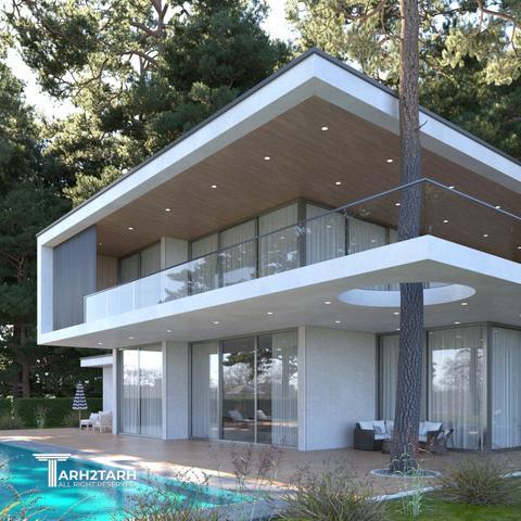 طراحی ویلا رویا کردان