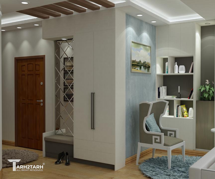 طراحی داخلی ساختمان 4 واحدی