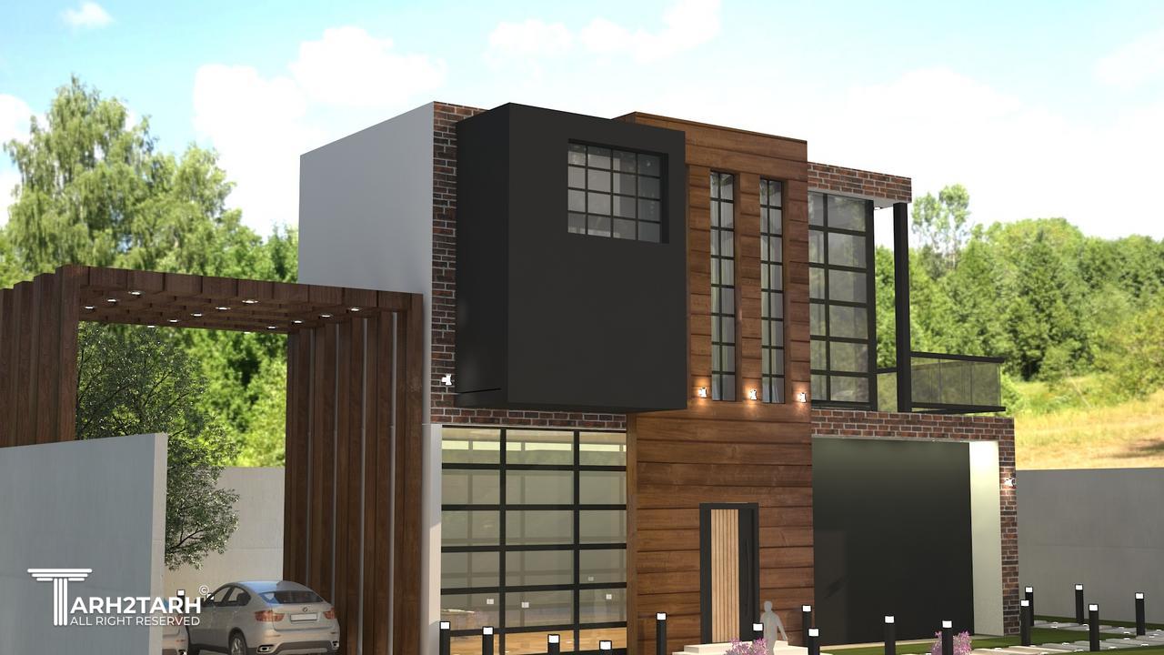 طراحی نما ویلا 