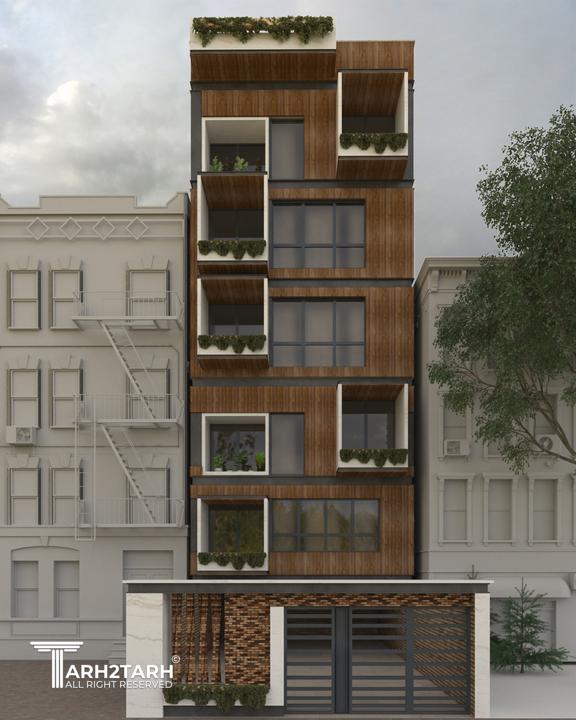 نمای مدرن کیانا . اهواز