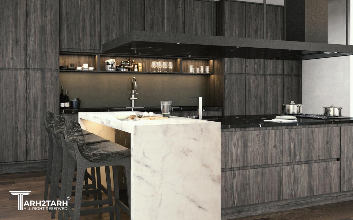 طراحی آشپزخانه مدرن