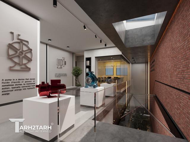 طراحی و بازسازی show room شرکت نوید موتور