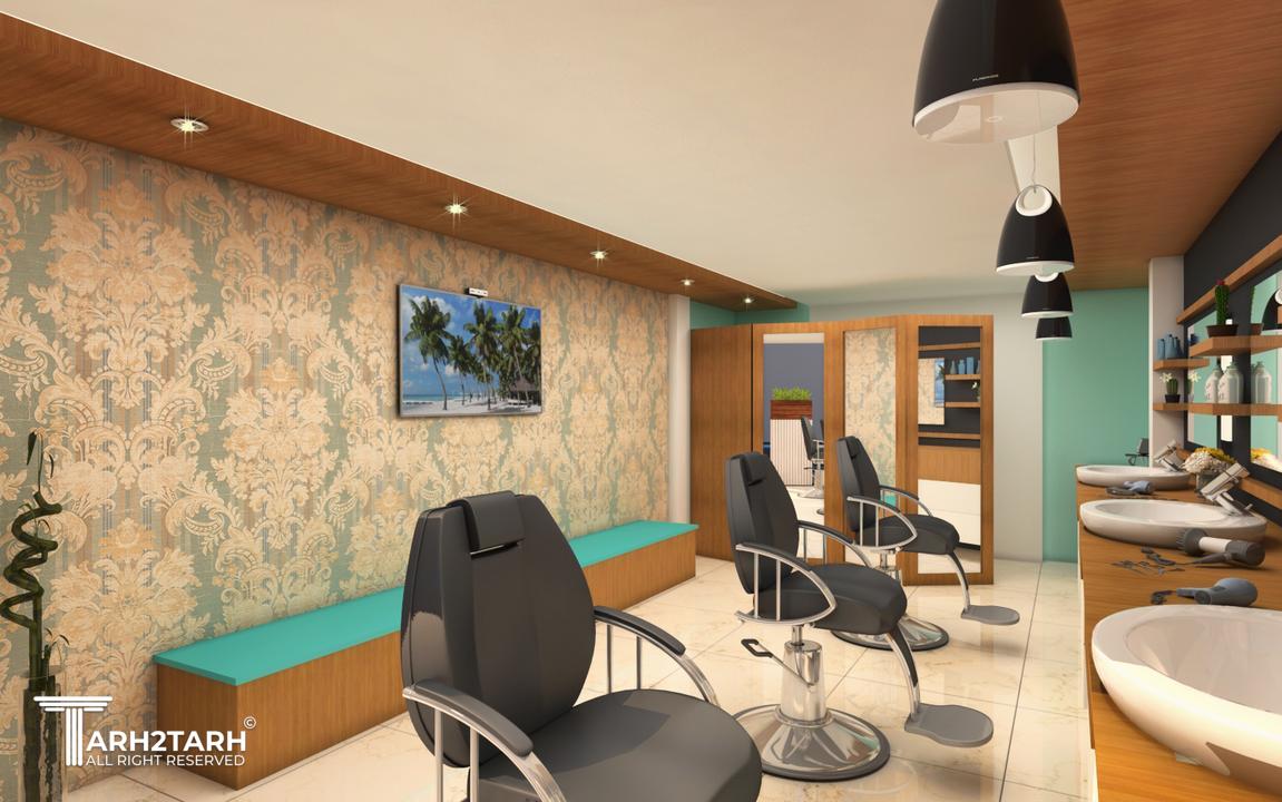 طراحی آرایشگاه مردانه