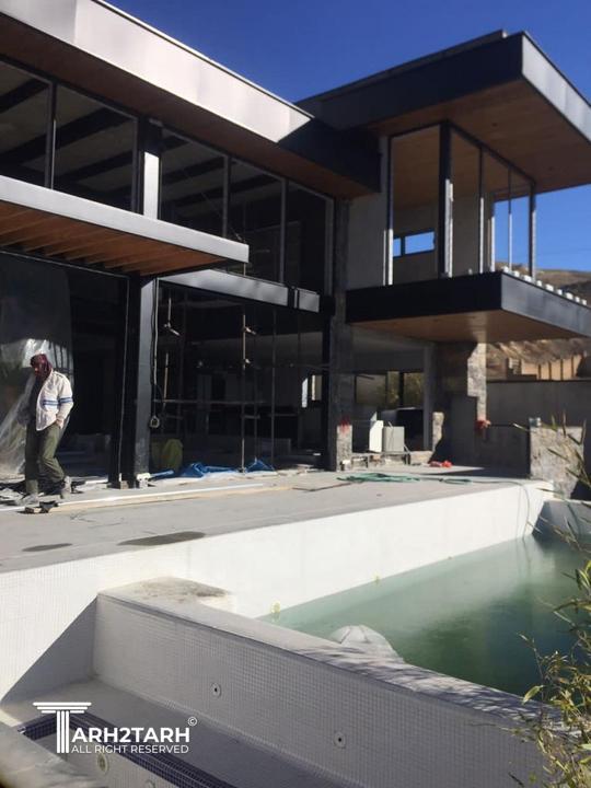 نمای جنوبی پروژه