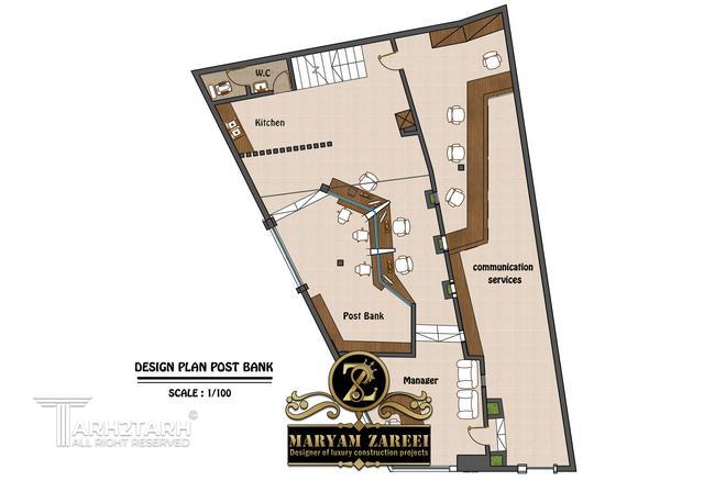  طراحی پست بانک