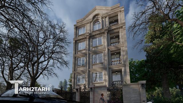 طراحی نمای  مسکونی