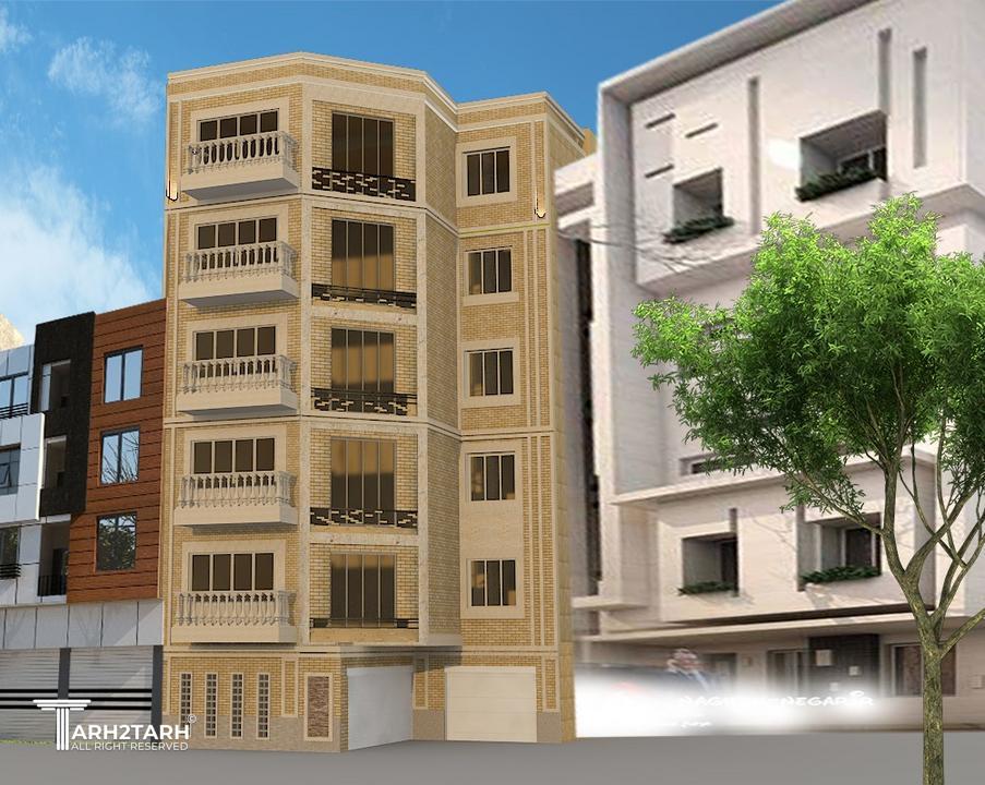 طراحی نمای مسکونی