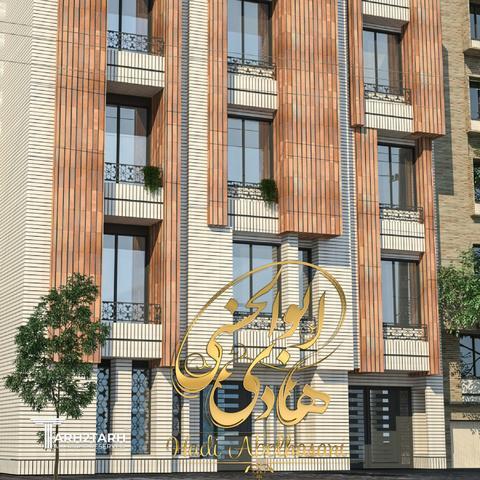 طراحی نما مسکونی کاشان