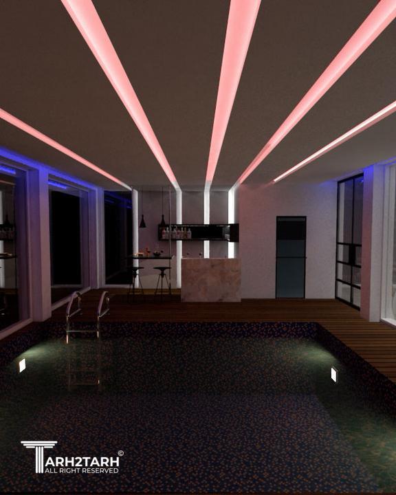 طراحی داخلی ویلای مدرن