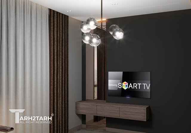 طراحی اتاق خواب پروژه مسکونی