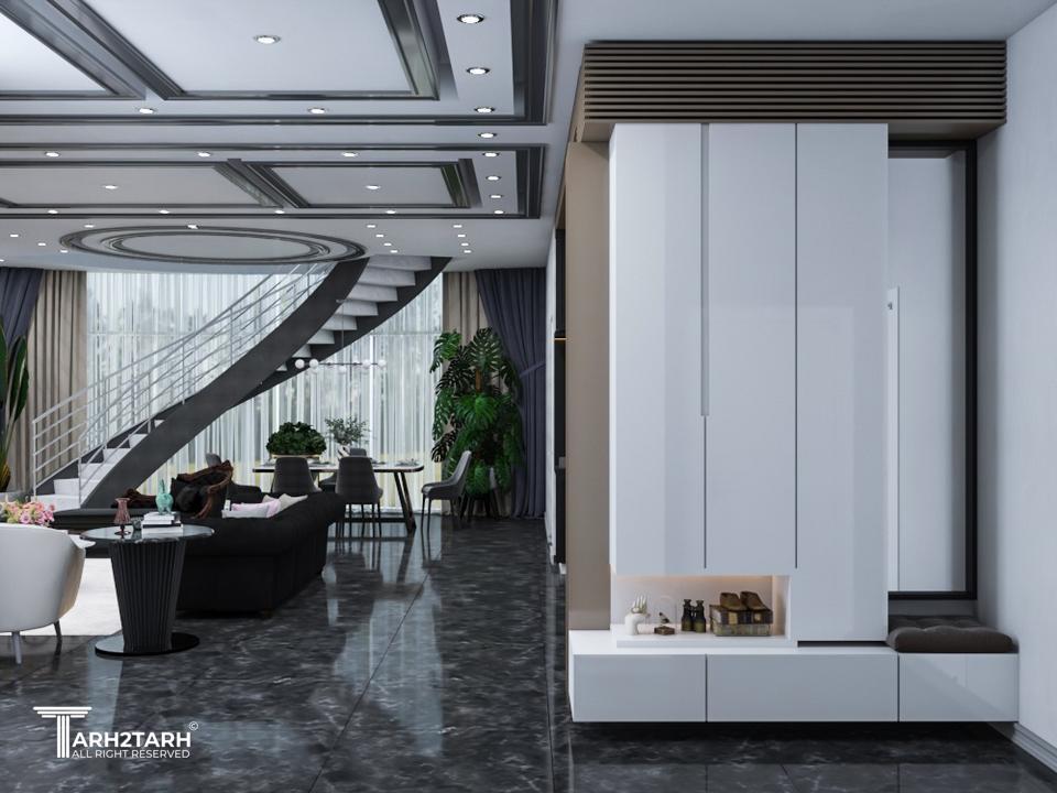 پیش ورودی به هال و پذیرایی