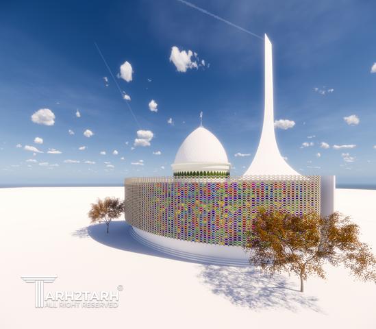 طراحی مسجد(ارومیه)