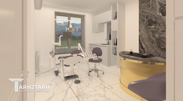 طراحی داخلی مطب دندانپزشکی