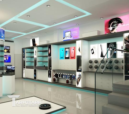طراحی و اجرا داخلی تجاری (لوازم الکترونیکی)