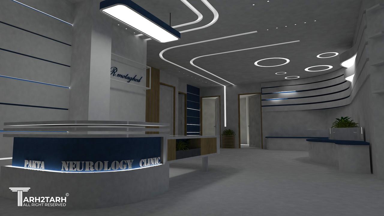 طراحی داخلی کلینیک مغز و اعصاب