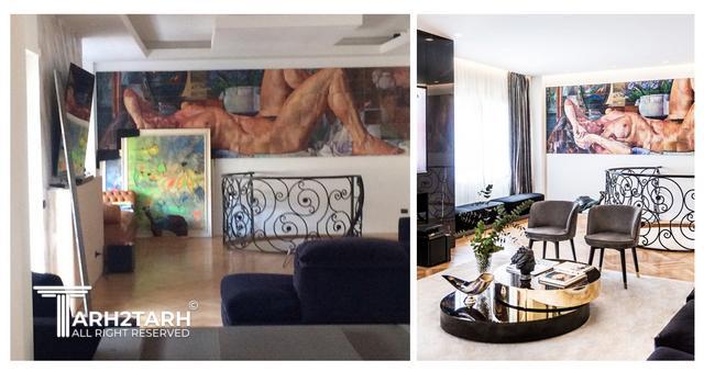 بازسازی واحد342 متری دوبلکس