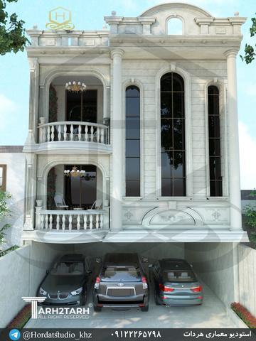 طراحی نما مسکونی