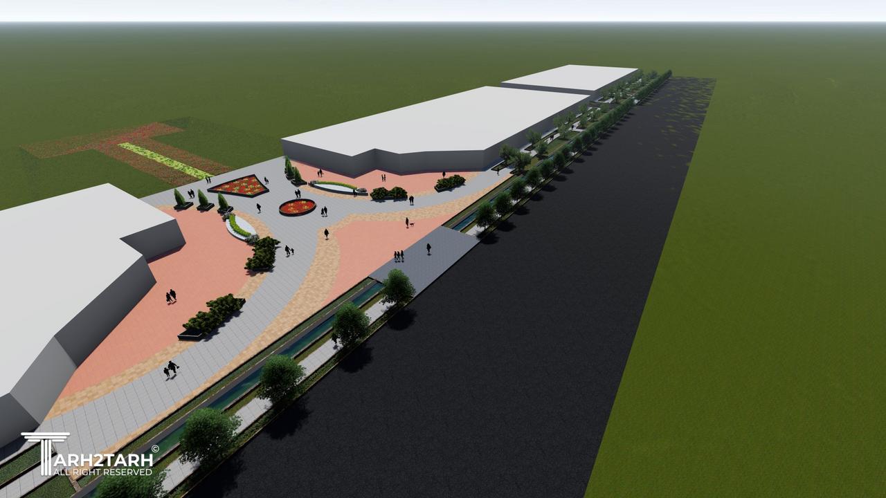 طراحی پارک خطی.