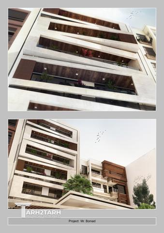 طراحی نما مسکونی 