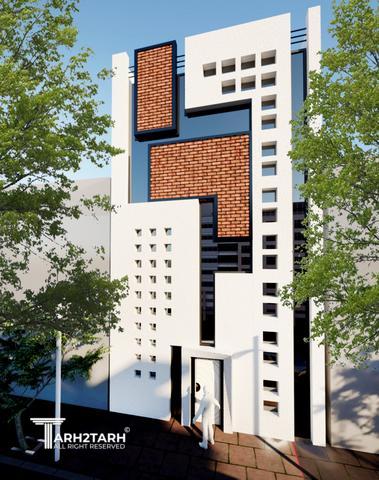 طراحی پلان و نمای دربند