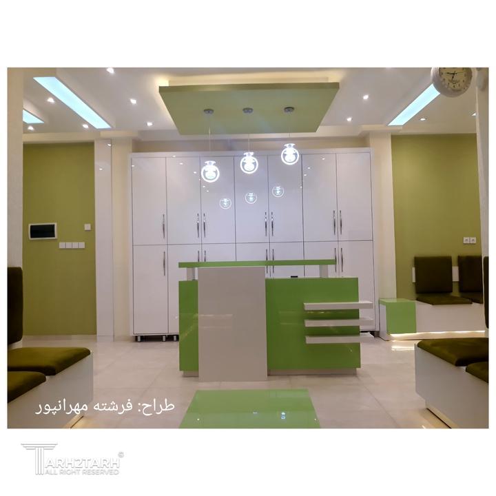 تصویر اجرا شده ی سالن انتظار