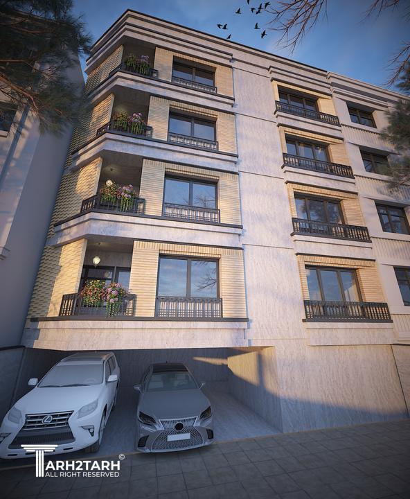 طراحی نمای اکباتان