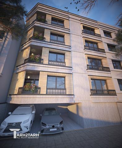 طراحی نمای اکباتان