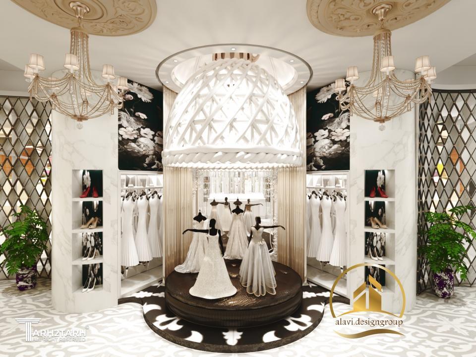 طراحی مزون لباس عروس 