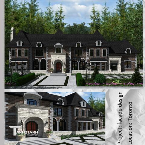 طراحی ویلا در تورنتو