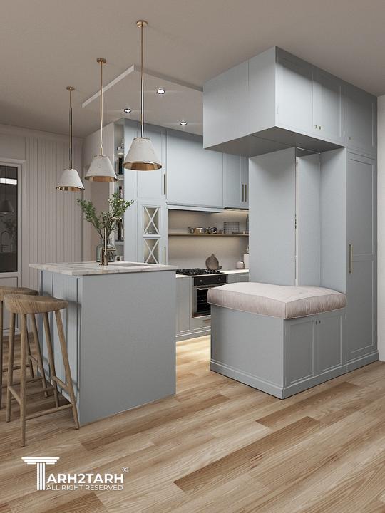 آشپزخانه نئوکلاسیک