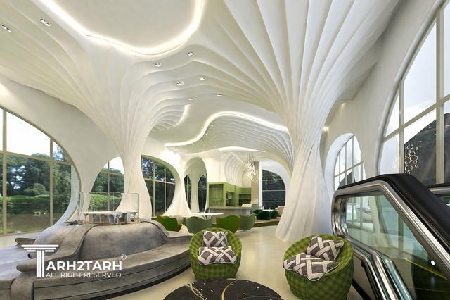 طراحی ساختمان کلوپ گلف