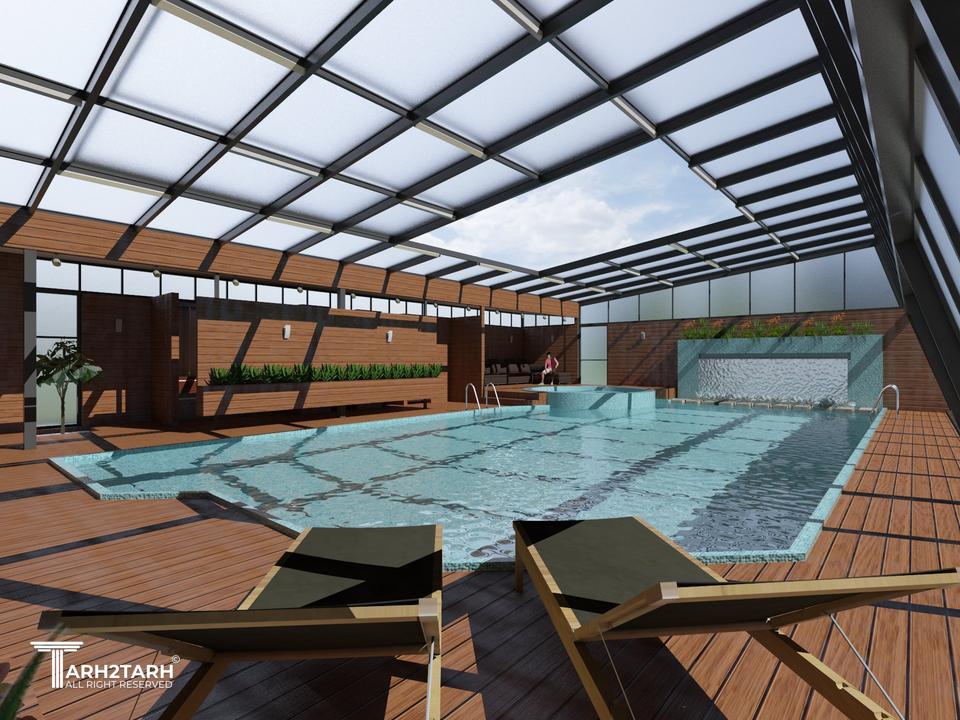 طراحی و اجرا استخر ویلا دکتر لطفی نیا