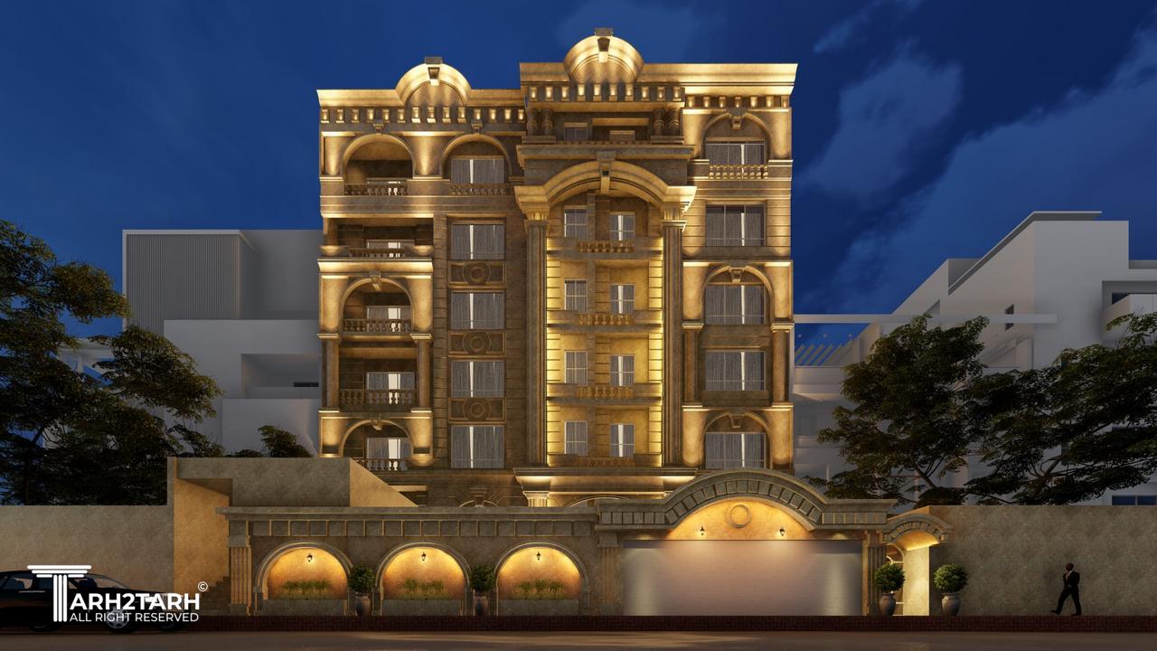 طراحی نمای چهار راه پگاه