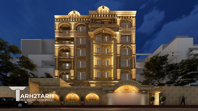 طراحی نمای چهار راه پگاه