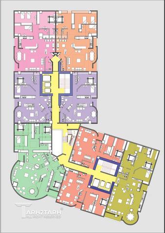 برج مسکونی  در خیابان حردربلوار پیروزی مشهد