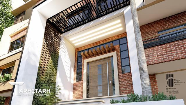 طراحی نما اپارتمان