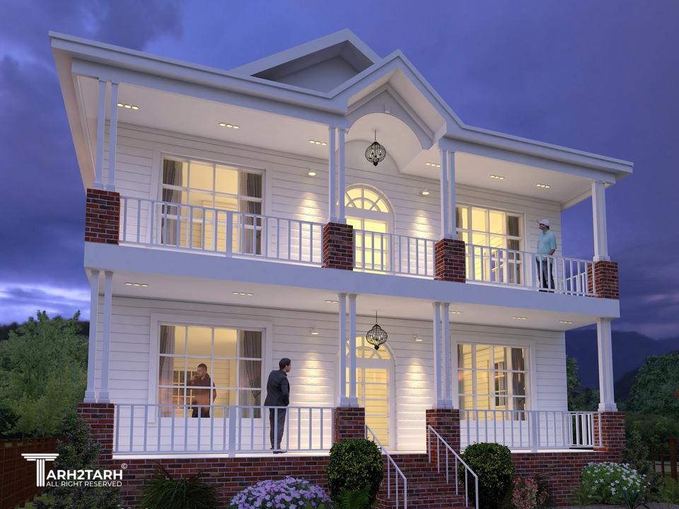 طراحی ویلا نوشهر