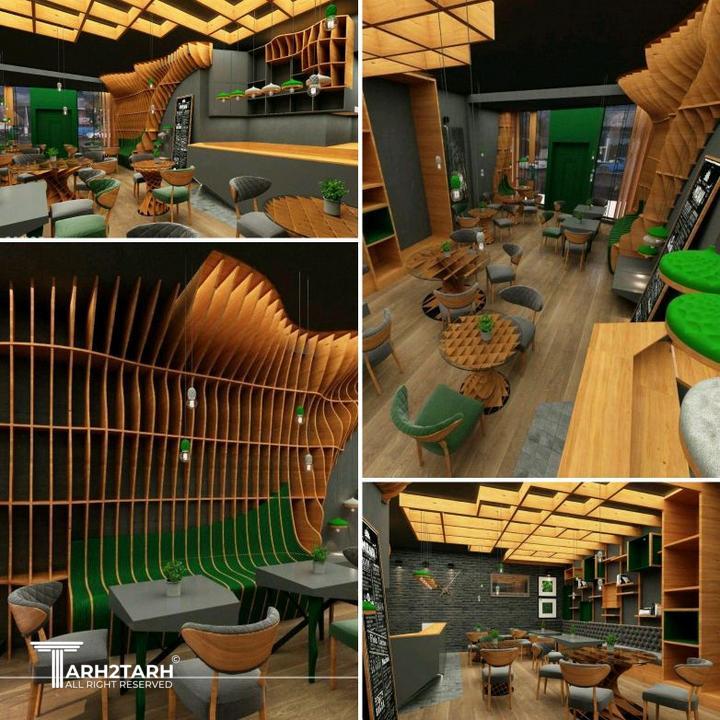 طراحی و احرای کافه رستوران واقع در میدان محسنی میرداماد منطقه 3