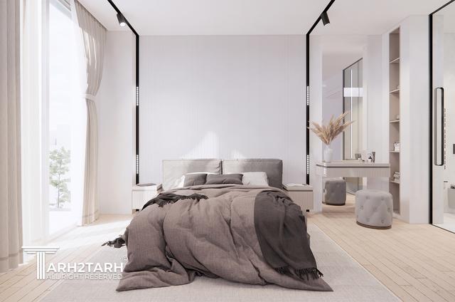 طراحی داخلی اتاق خواب مستر