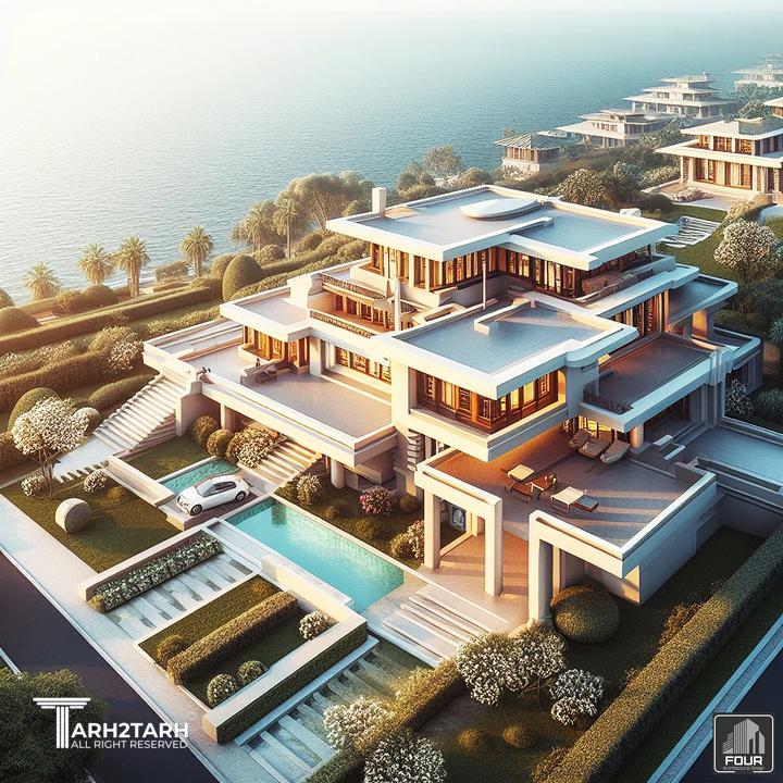 خانه ای کنار دریا