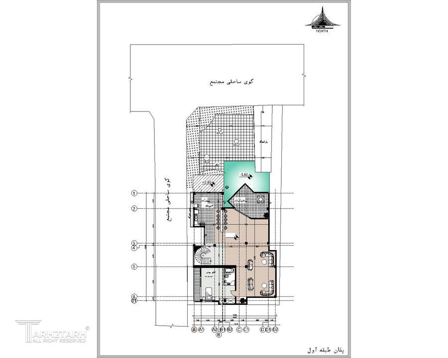 پلان مبلمان