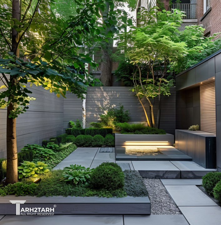 طراحی محوطه