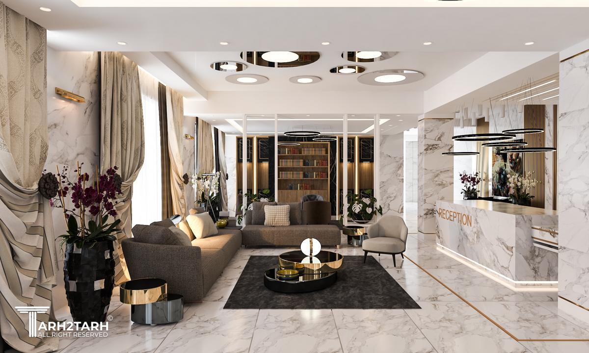 طراحی لابی مسکونی 