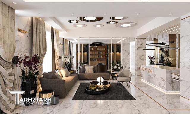 طراحی لابی مسکونی 