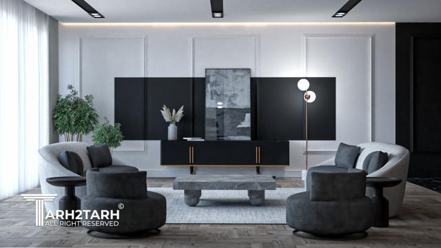 طراحی داخلی پروژه فرجاد