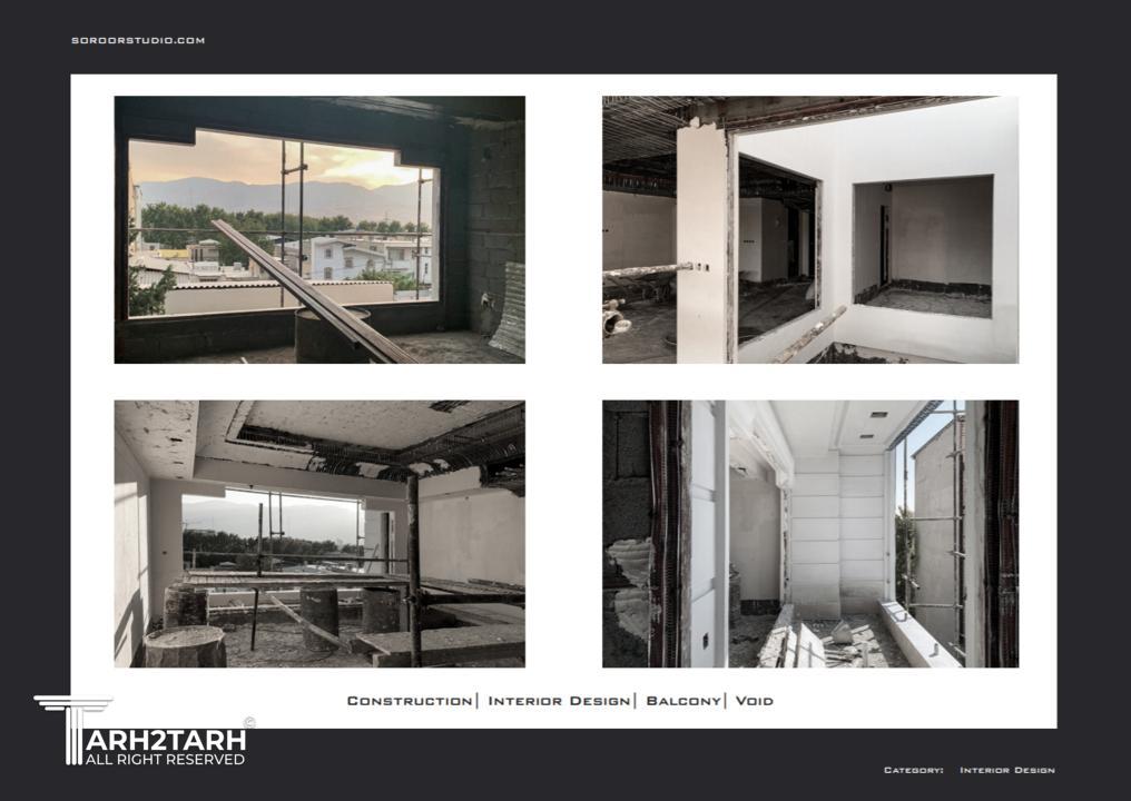 طراحی داخلی ساختمان مسکونی