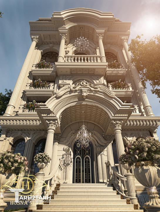 طراحی نمای کلاسیک 
