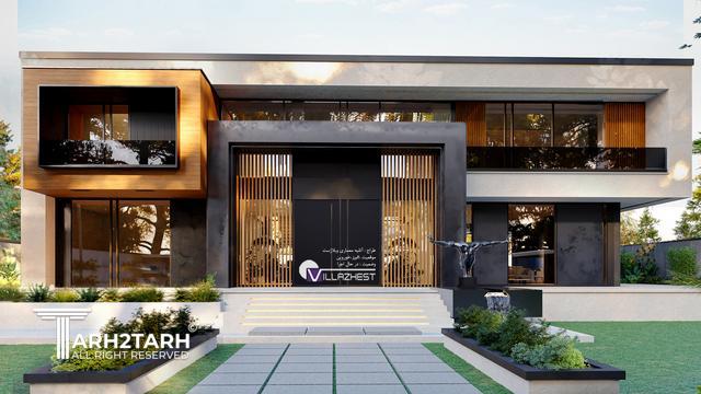 طراحی و اجرای ویلای آکام