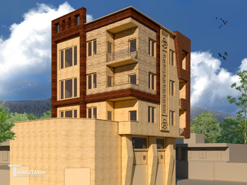 نمای جنوبی و شرقی