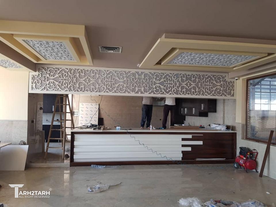 سالن غذا خوری کارخانه سازه گستر مدحت